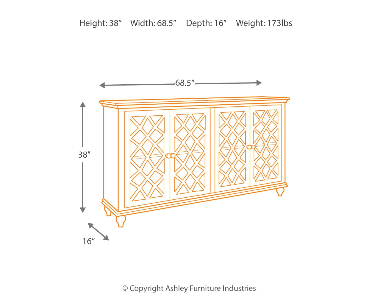 Mirimyn Accent Cabinet