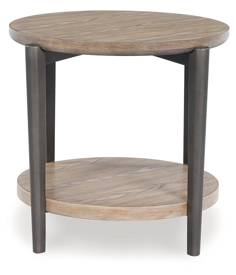 Dyonton Round End Table