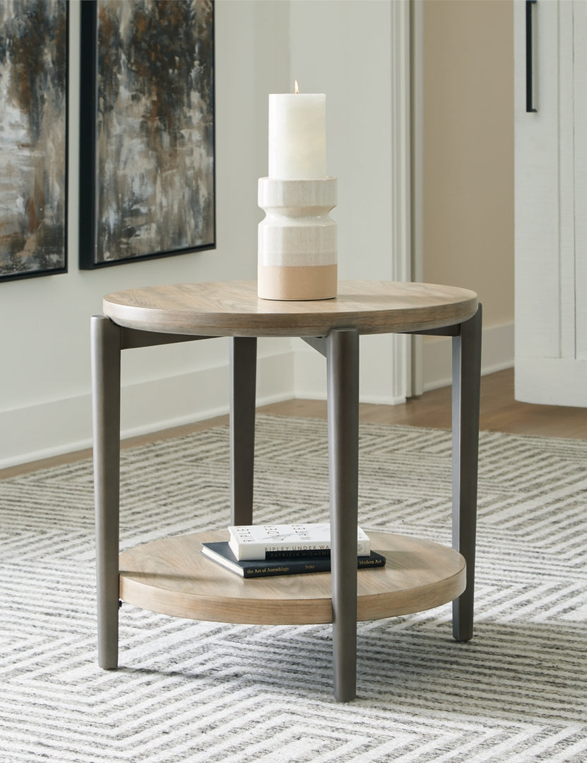 Dyonton Round End Table