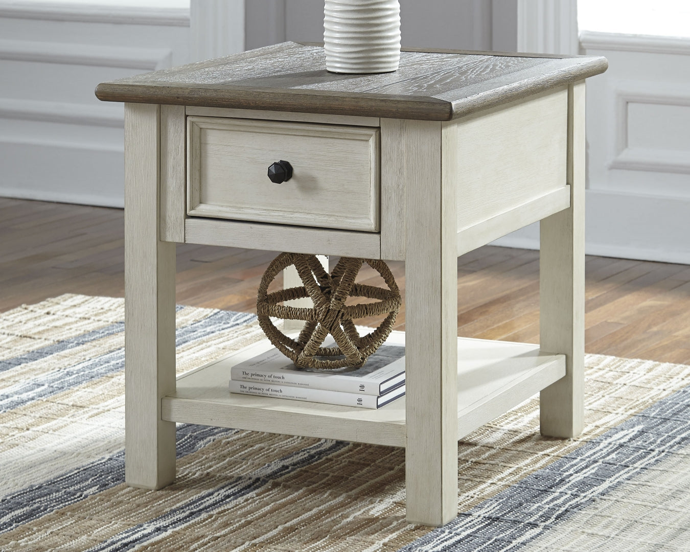 Bolanburg Coffee Table with End Table