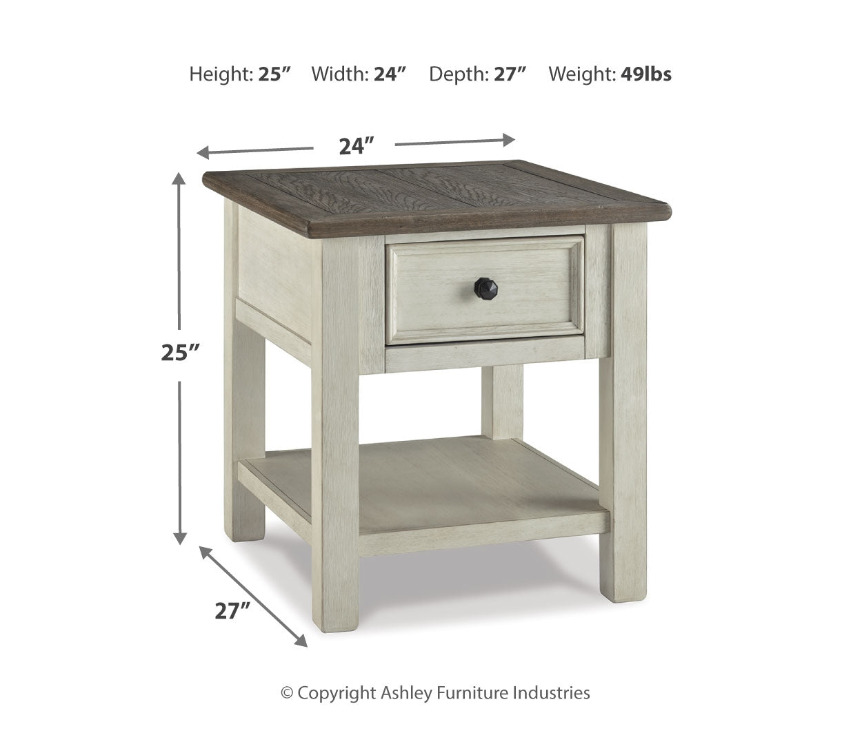 Bolanburg 2 End Tables