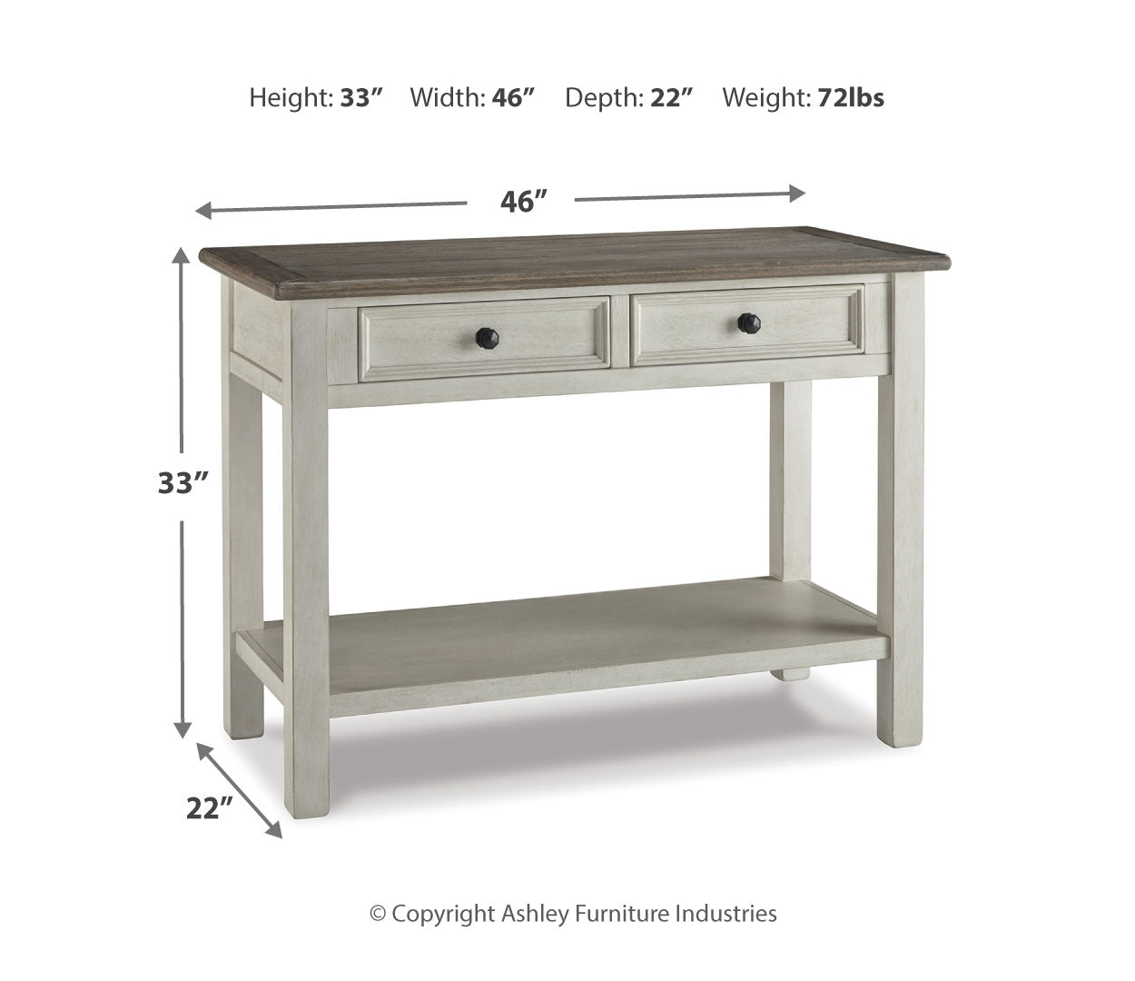 Bolanburg Sofa Table