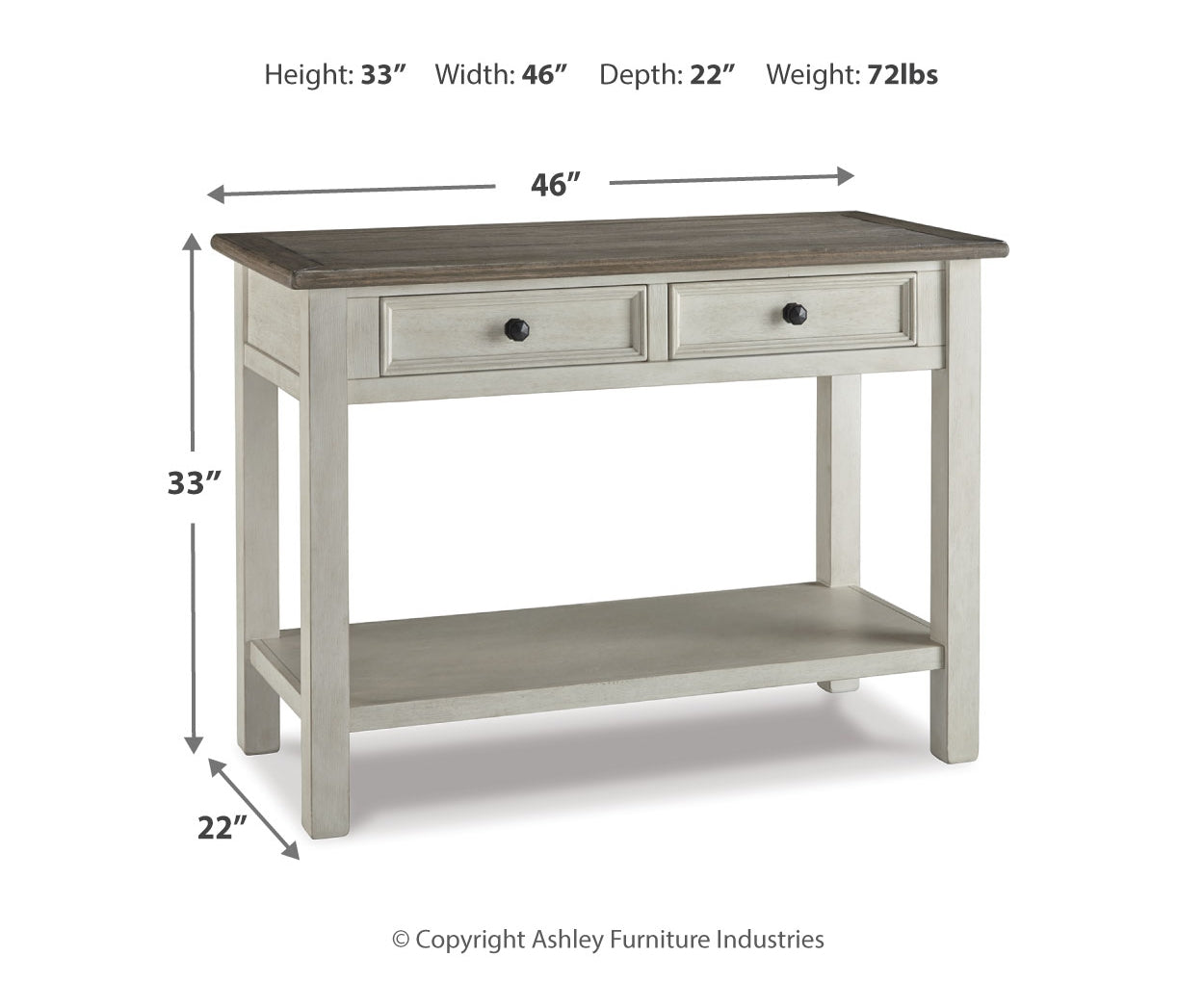 Bolanburg Sofa Table