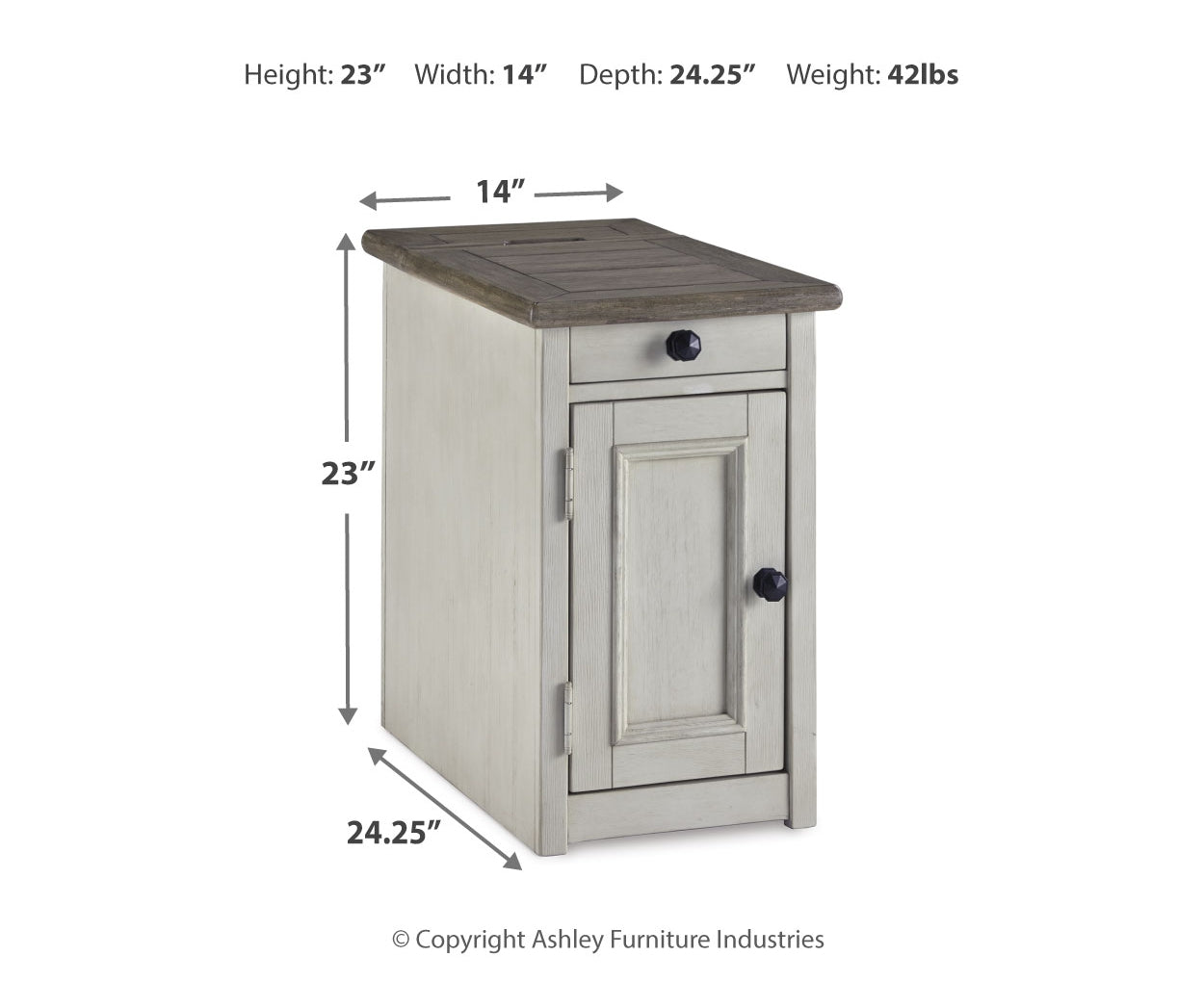 Bolanburg Chair Side End Table