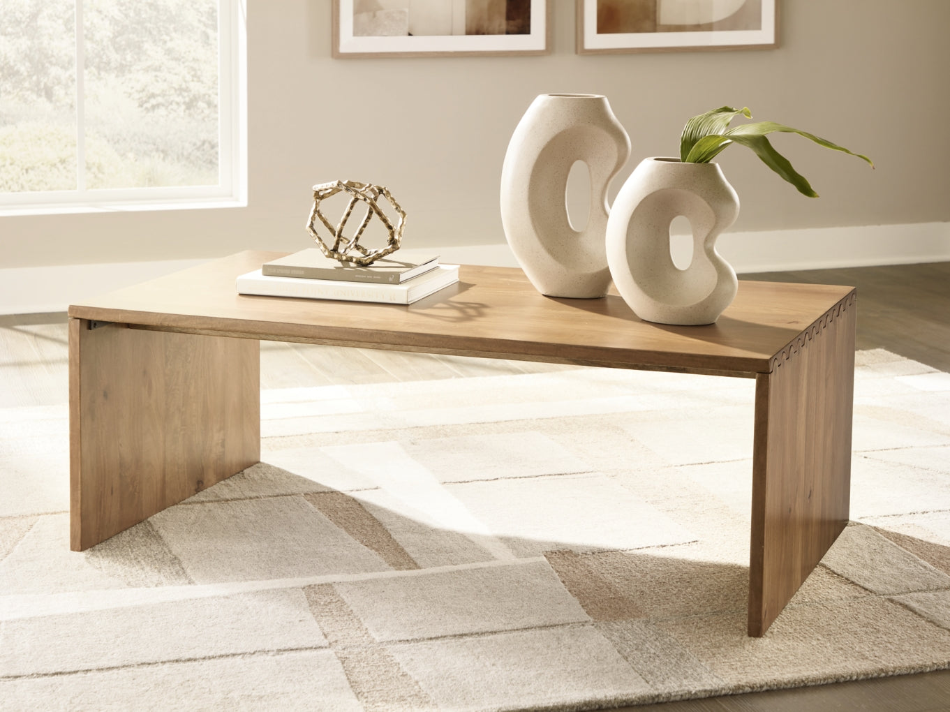 Ella Grove Rectangular Cocktail Table