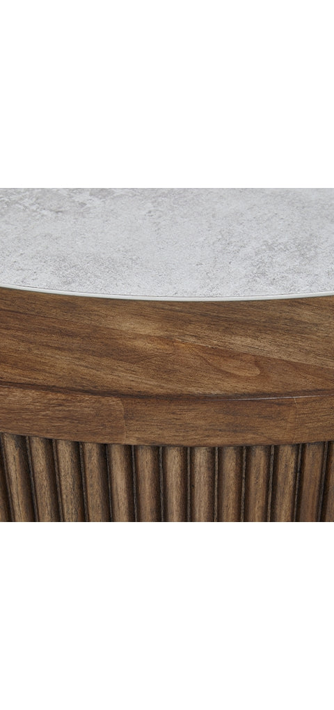 Hadonna Round Cocktail Table