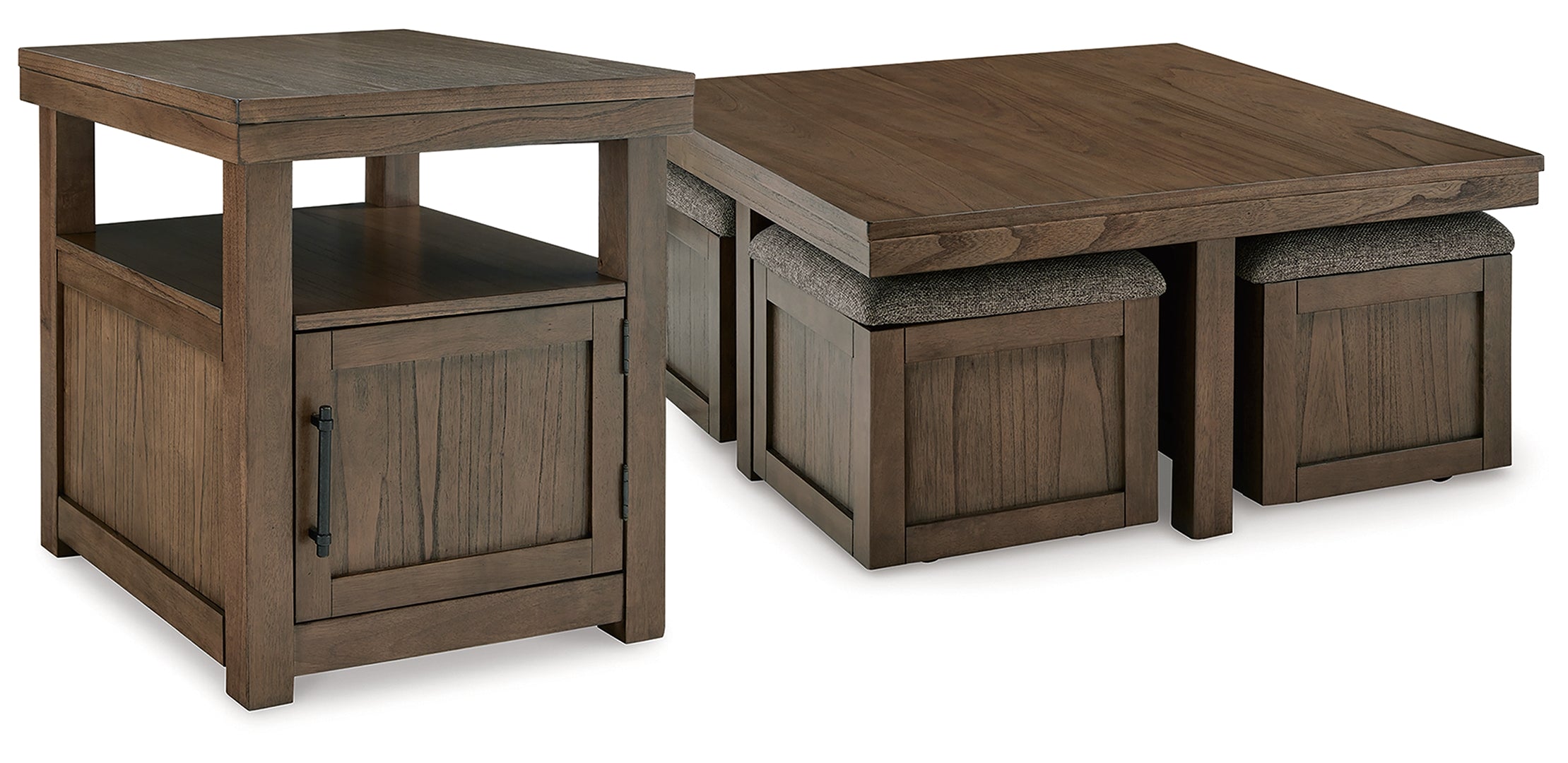 Coffee Table with 2 End Tables