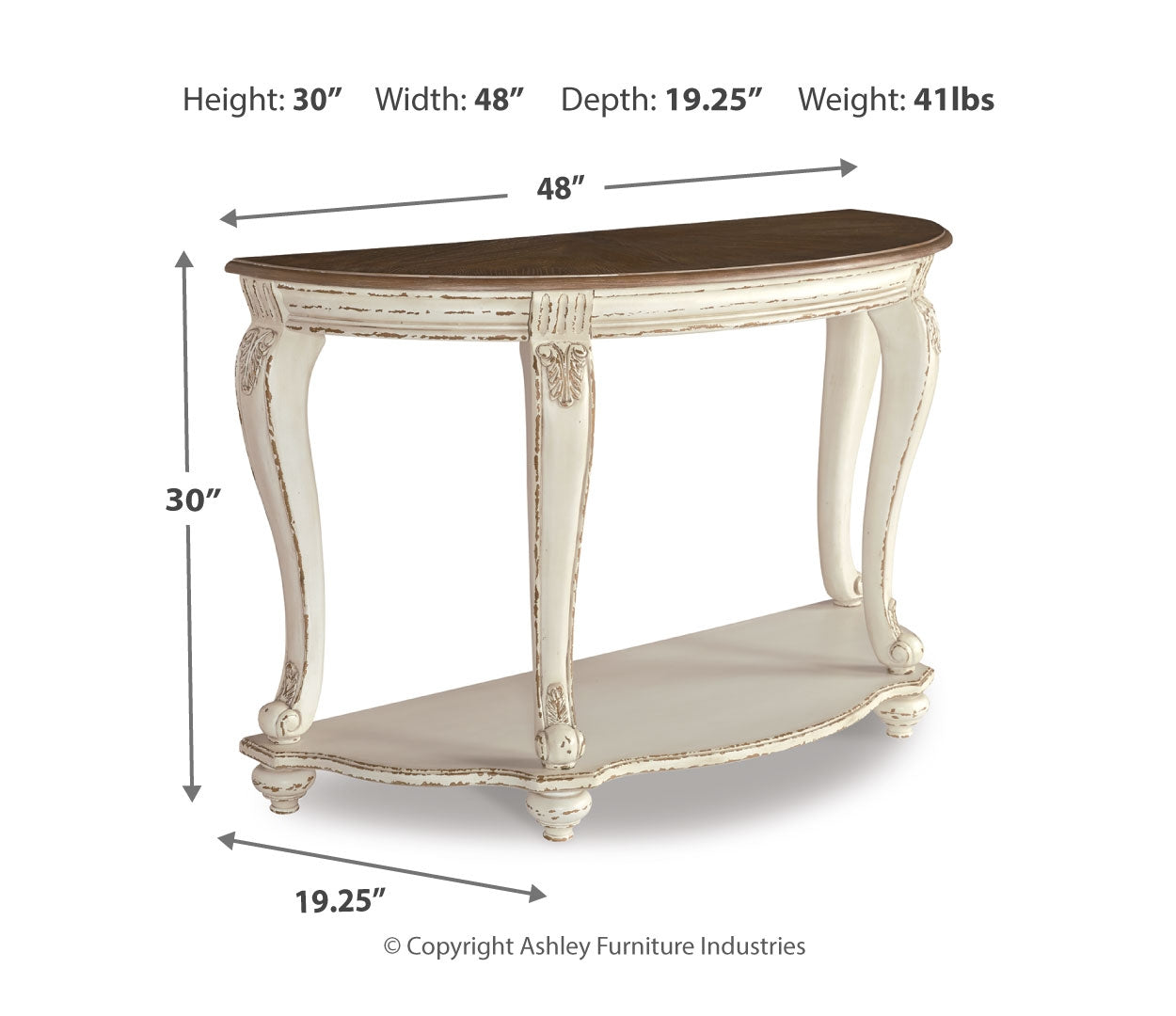 Realyn Sofa Table