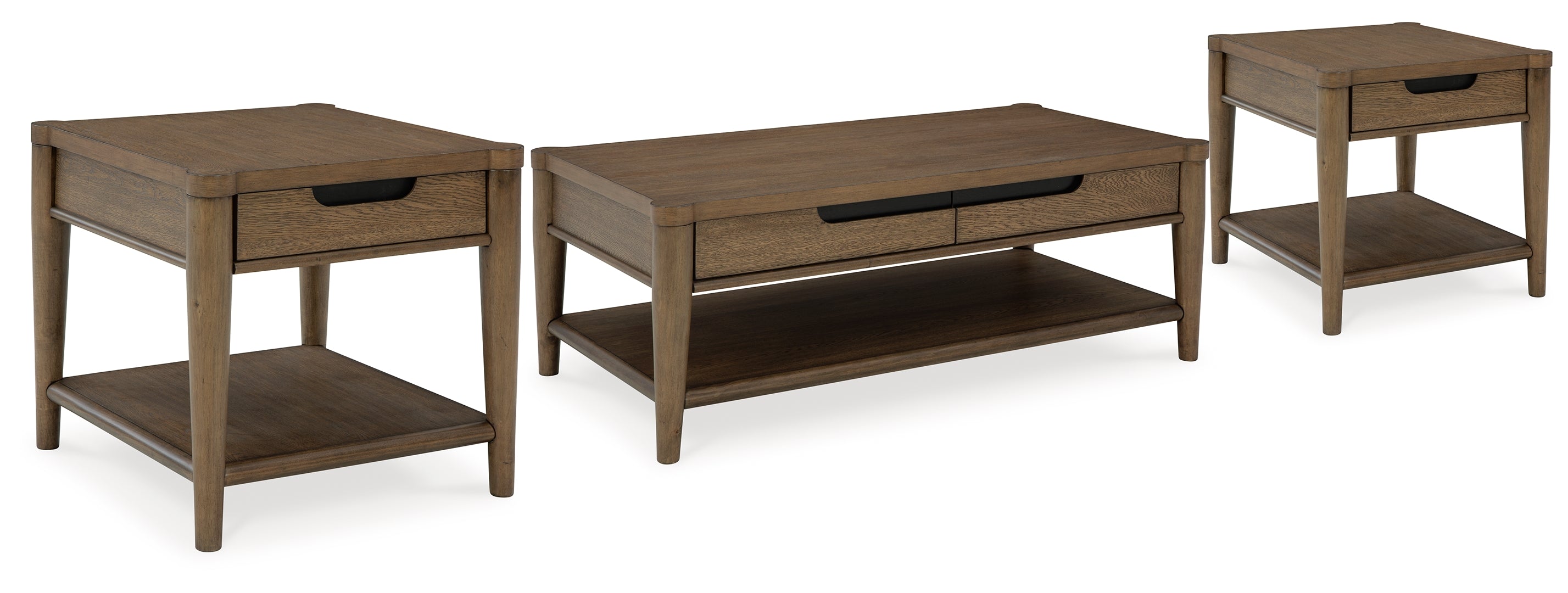 Roanhowe Coffee Table with 2 End Tables