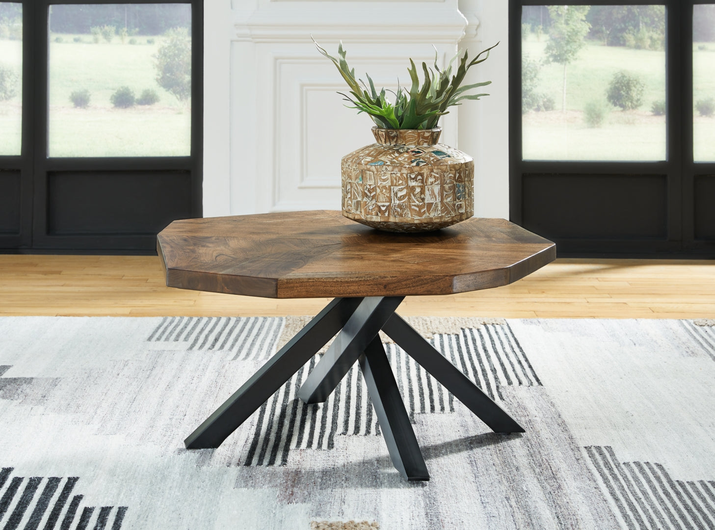 Hanneforth Coffee Table with 2 End Tables