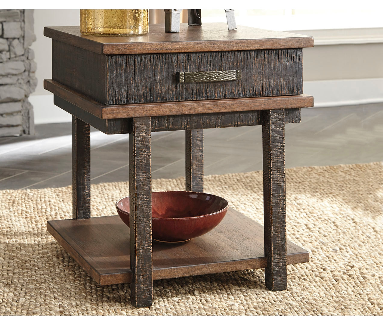 Stanah Rectangular End Table