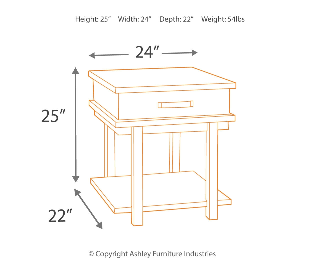 Stanah 2 End Tables