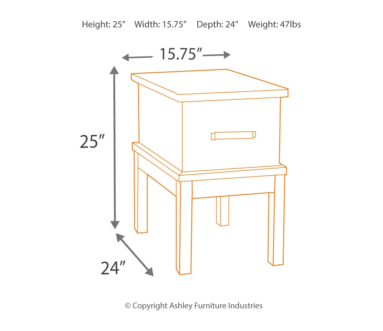 Stanah 2 End Tables