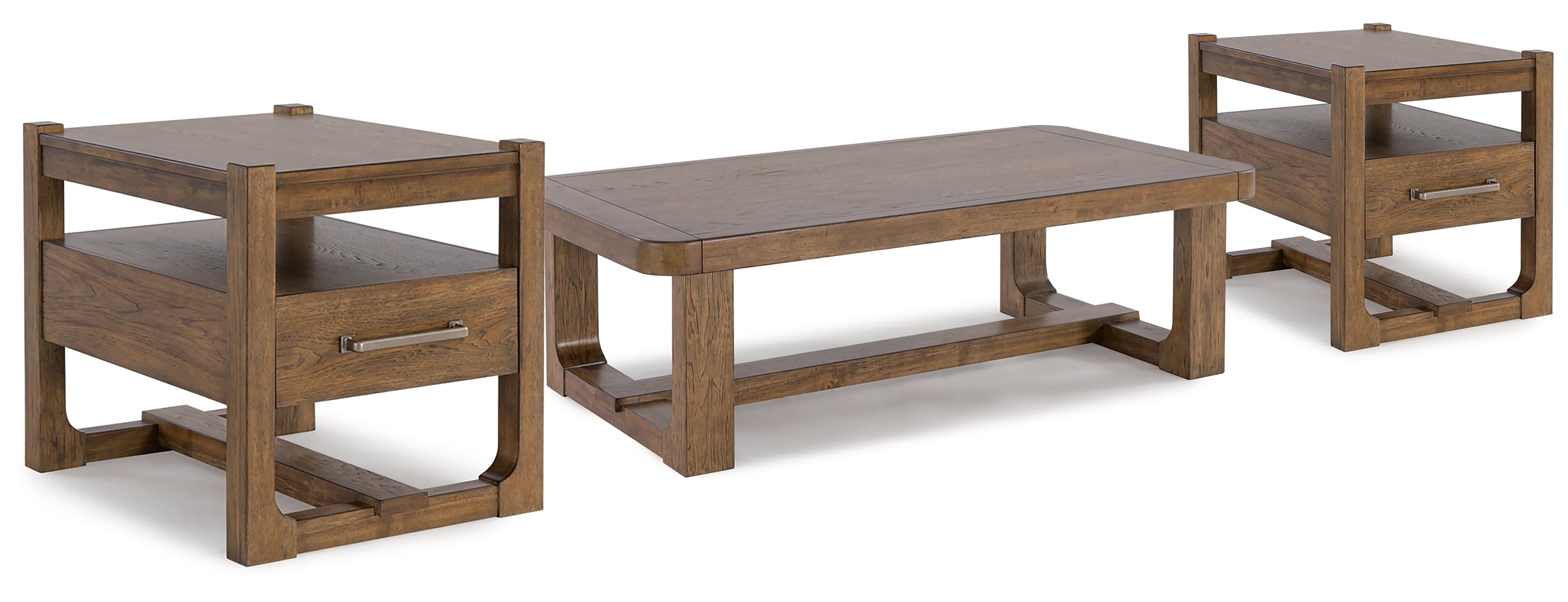 Cabalynn Coffee Table with 2 End Tables