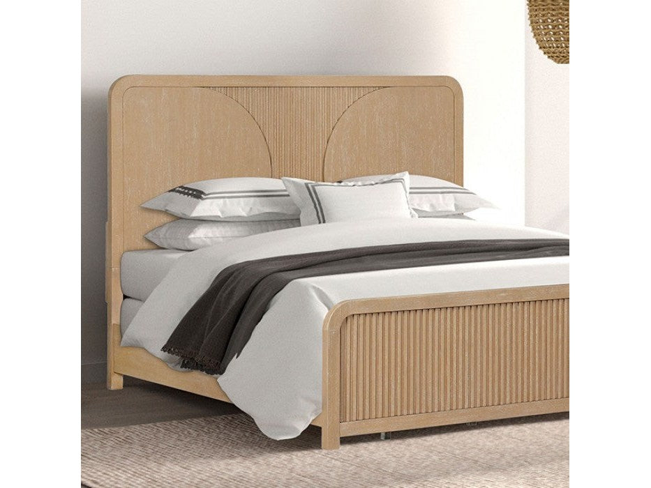 Tangentry Natural Queen Bed