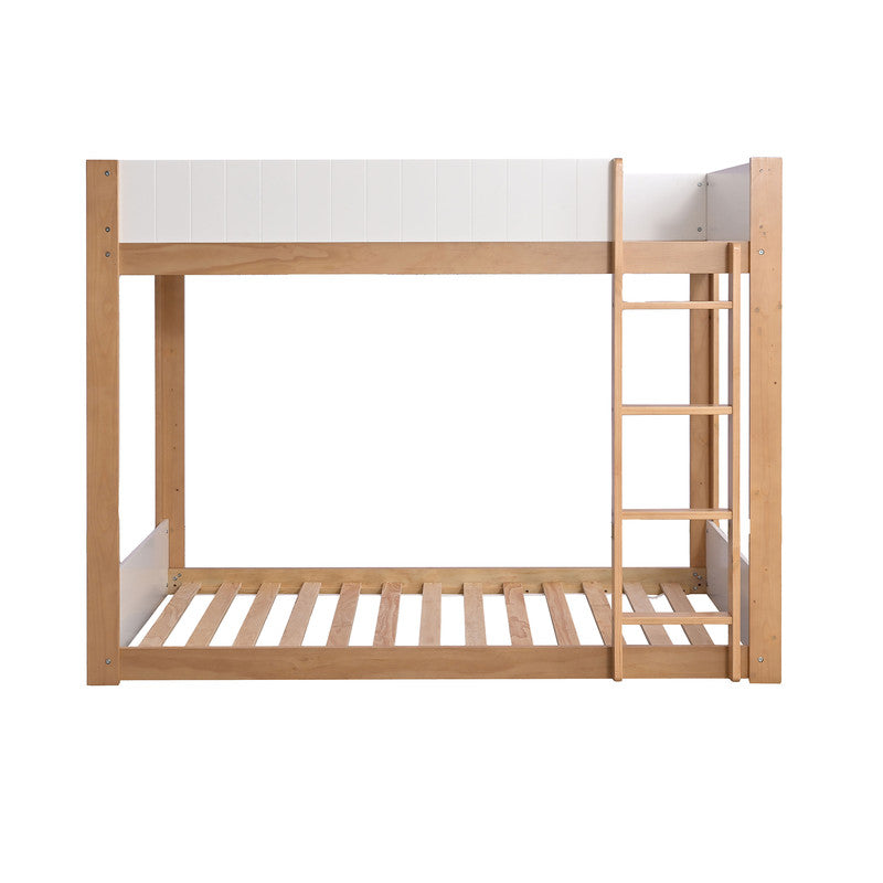 Terri White/Natural Twin/Twin Bunk Bed