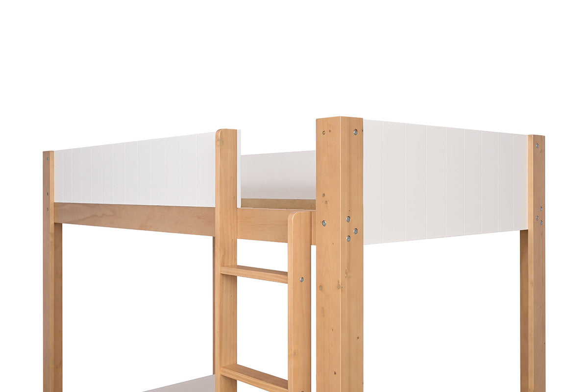 Terri White/Natural Twin/Twin Bunk Bed