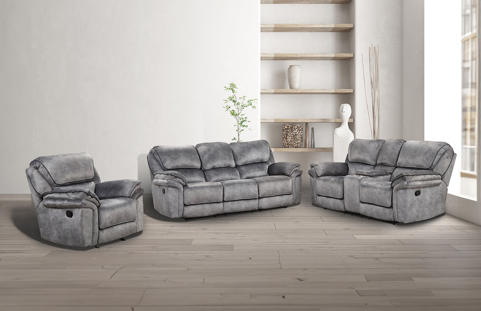 Themis Gray Sofa