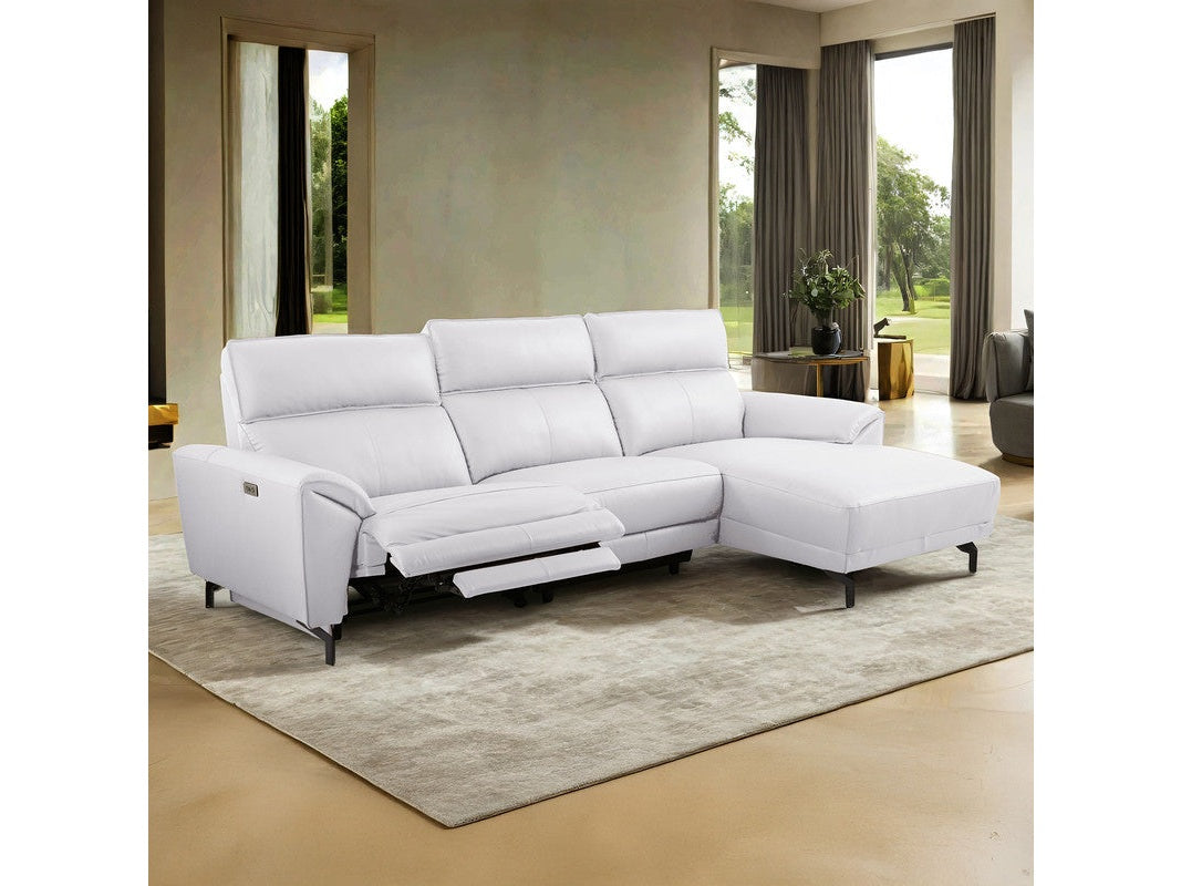 Themis White Power Sectional