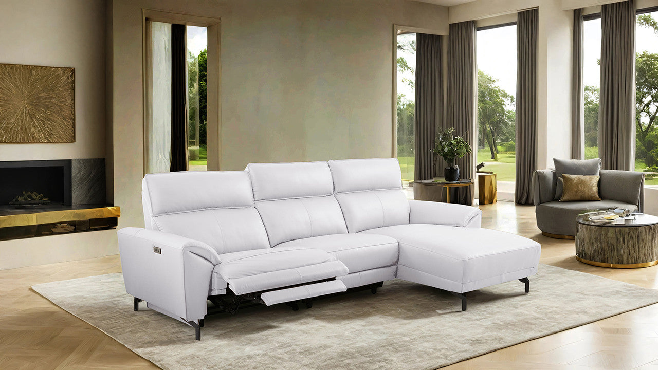 Themis White Power Sectional