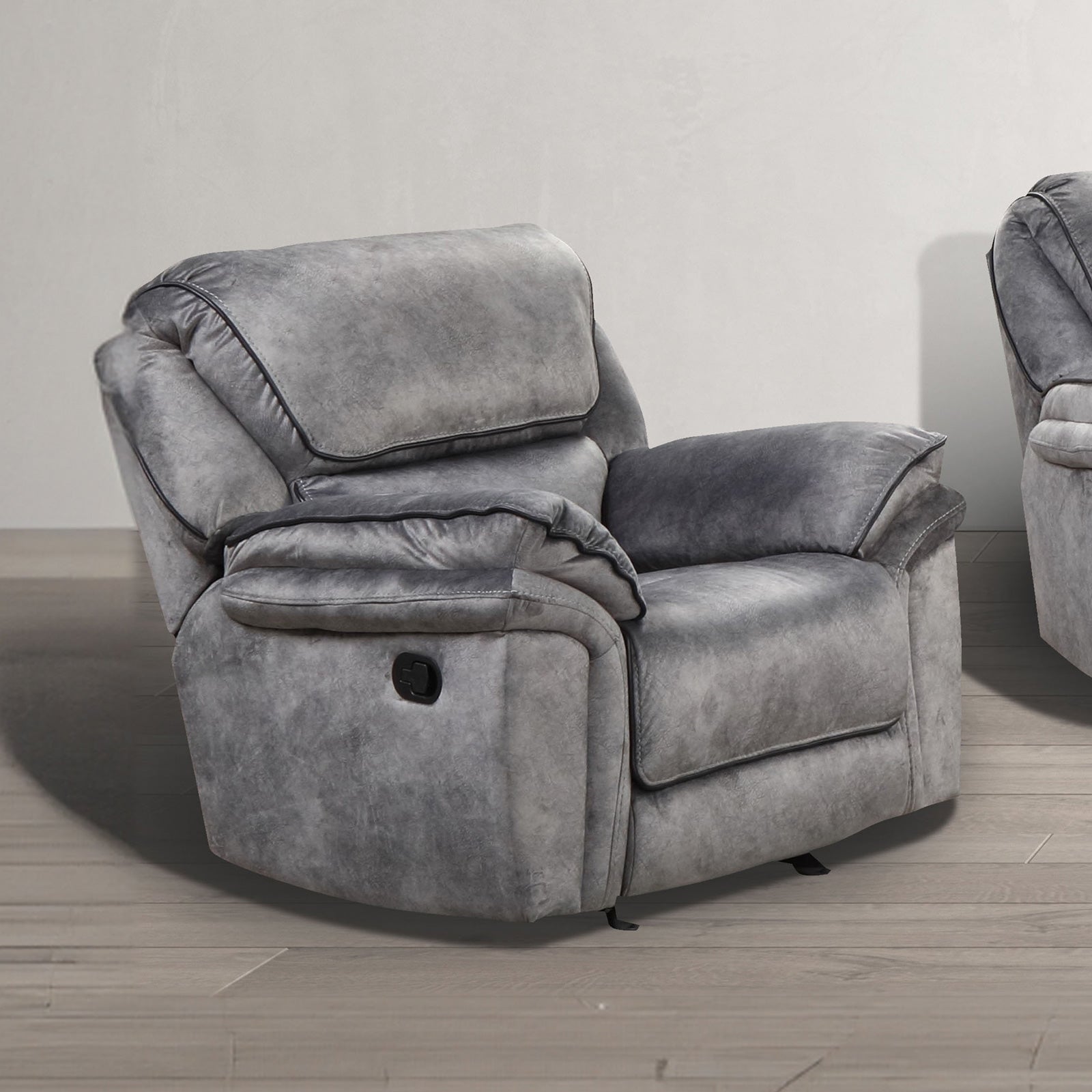 Theola Gray Sofa & Loveseat & Chair