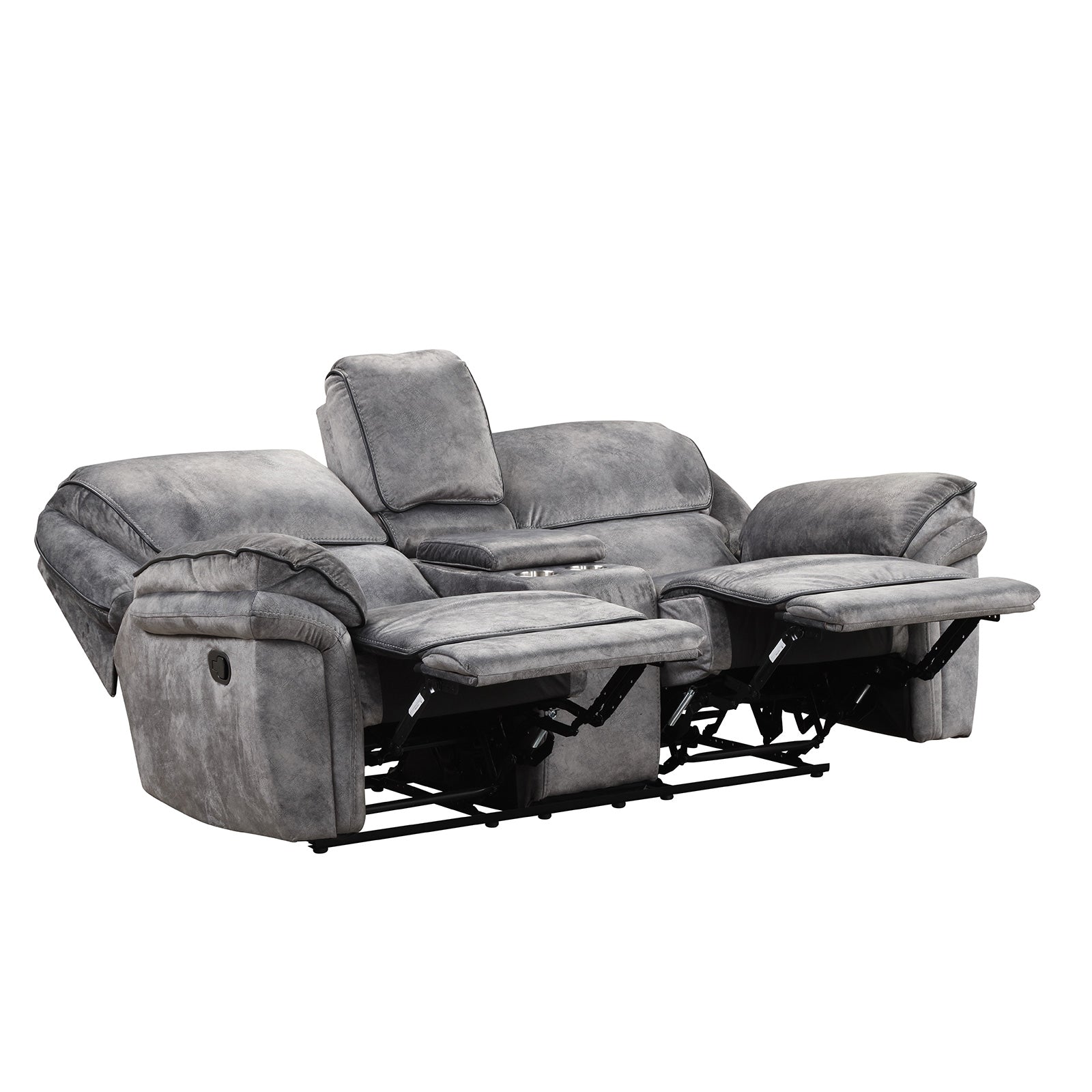Theola Gray Sofa & Loveseat & Chair