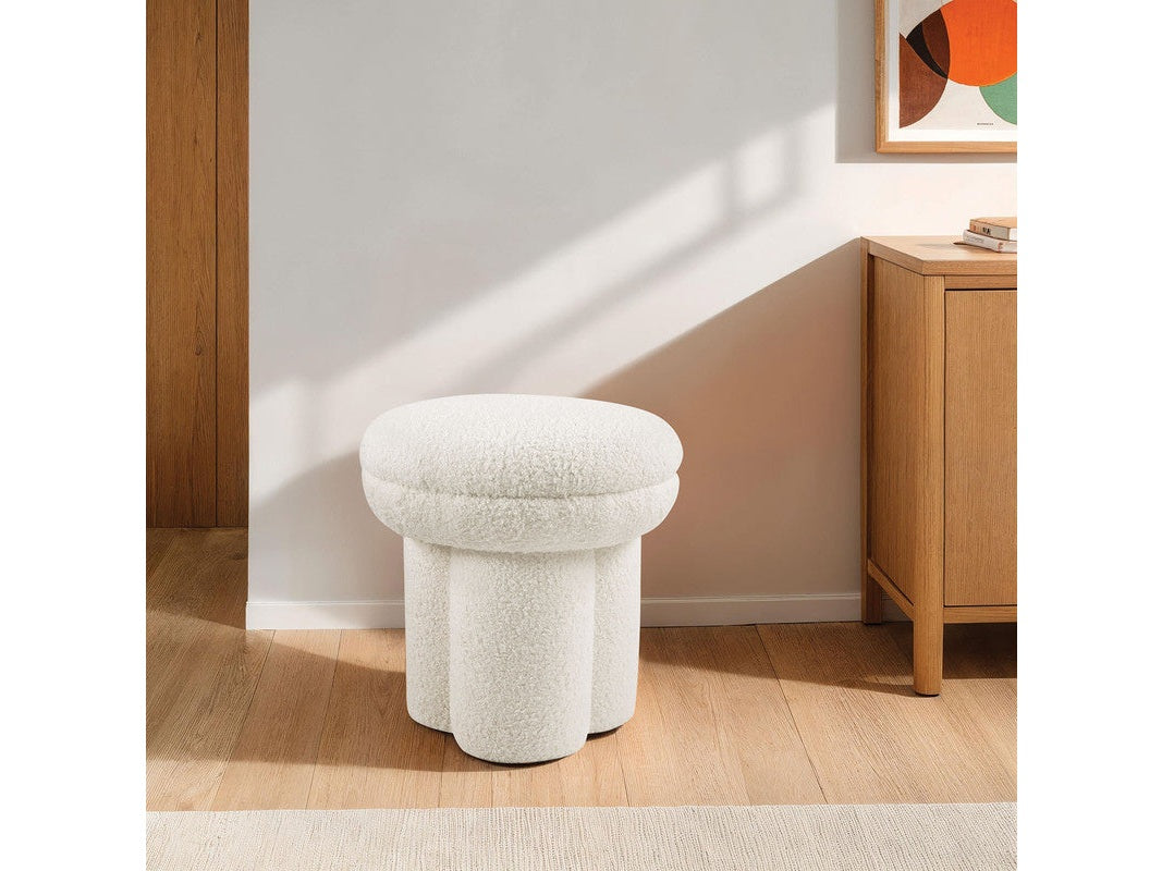 Thisbe Beige Stool