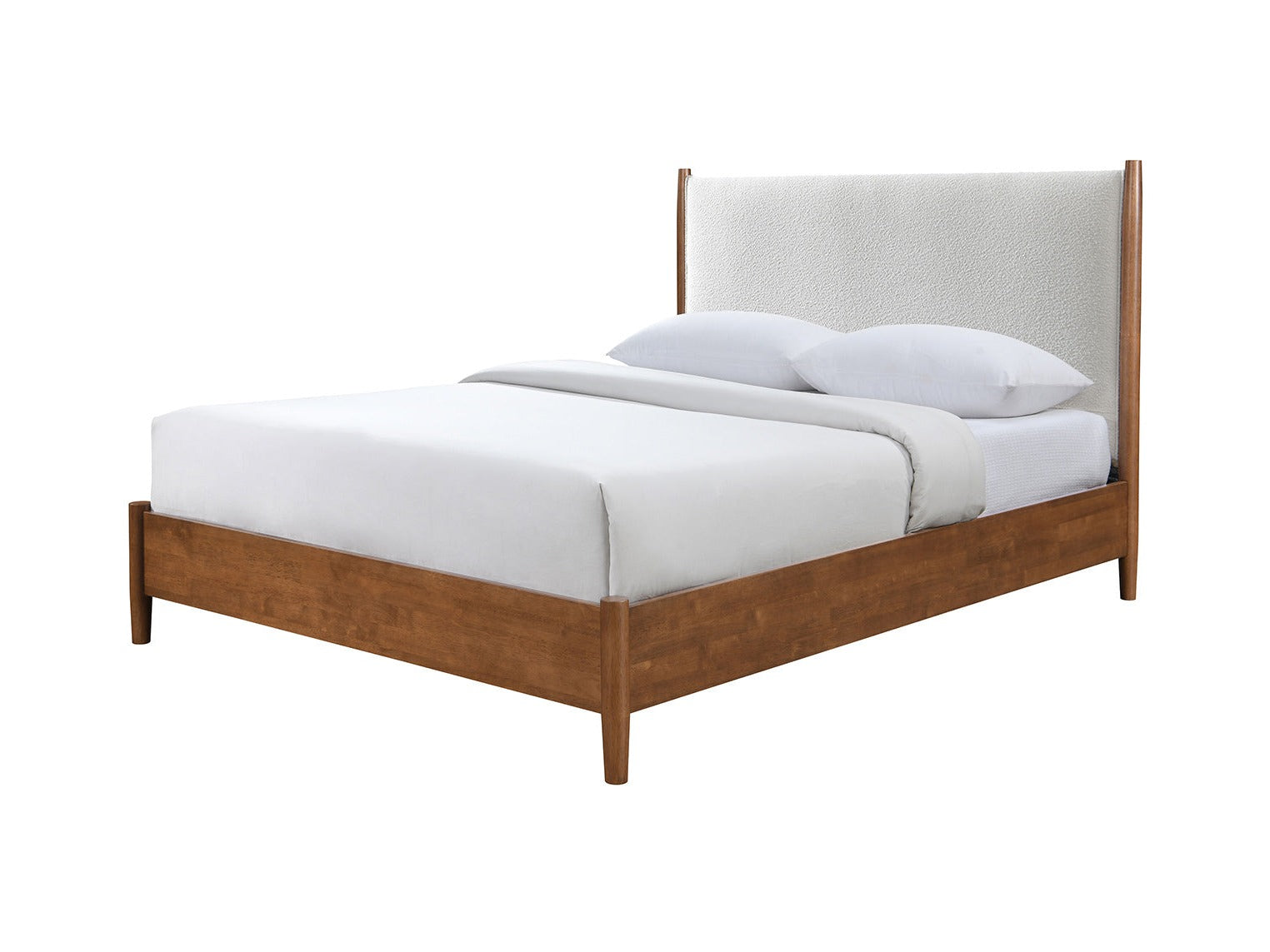 Thusis Walnut/Beige Full Bed