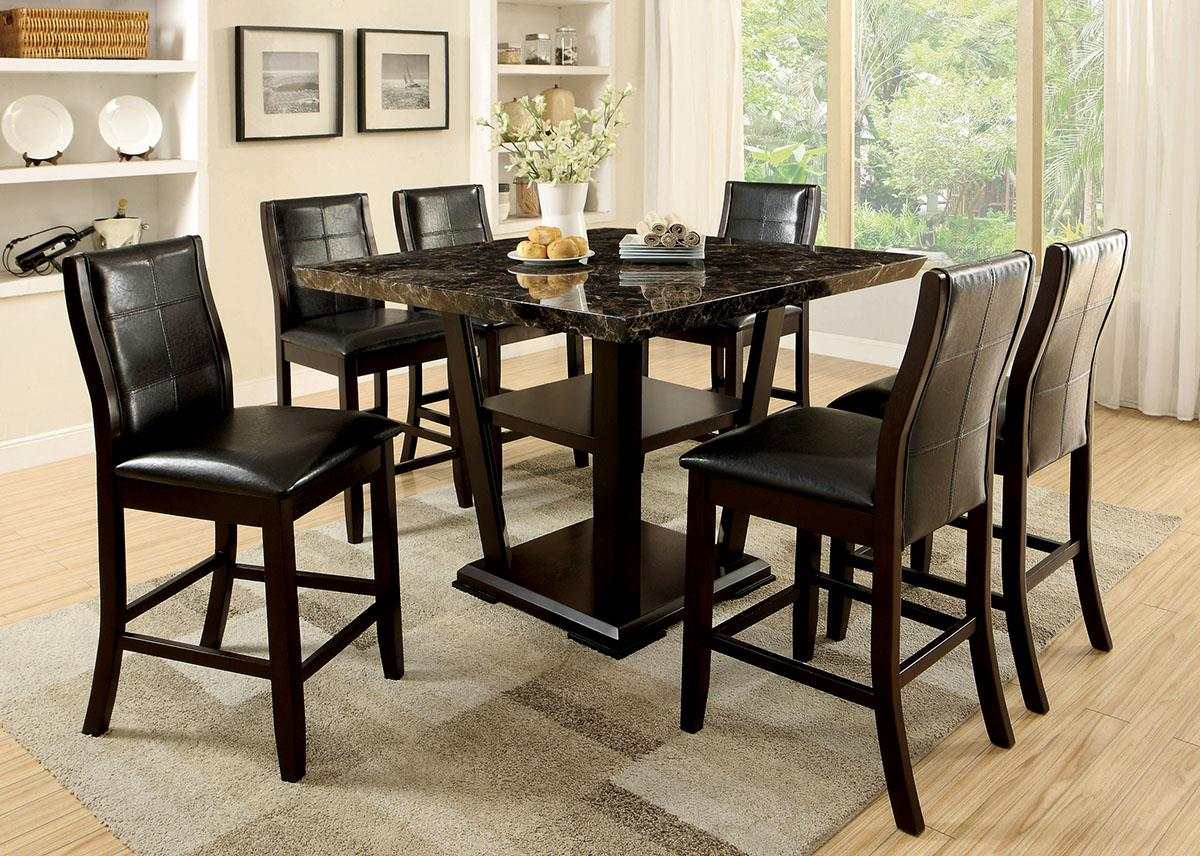 Townsend II Brown Cherry Counter Height Chair (Set of 2)