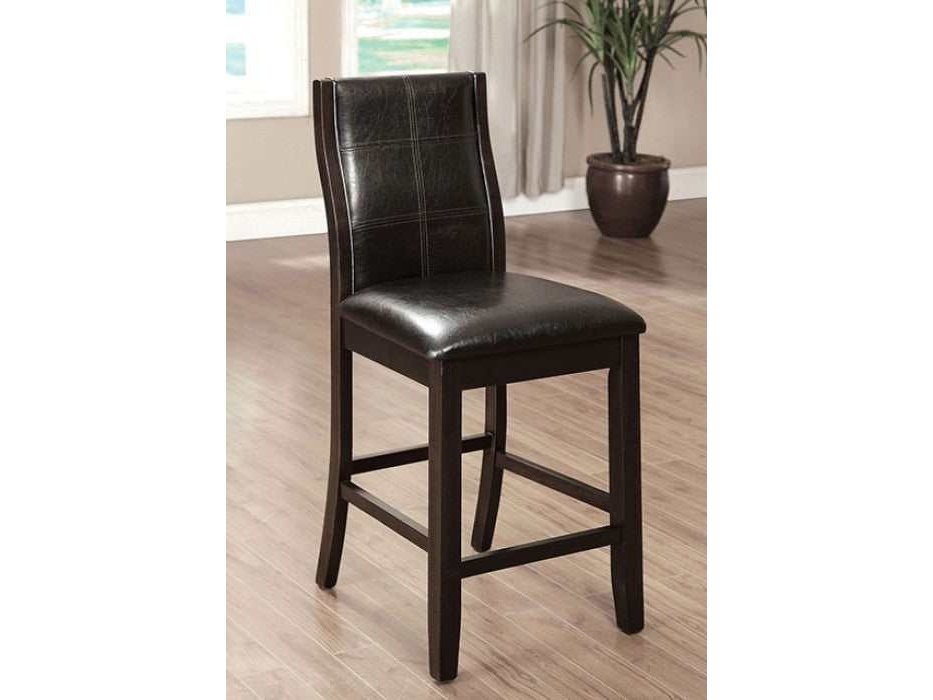 Townsend II Brown Cherry Counter Height Chair (Set of 2)