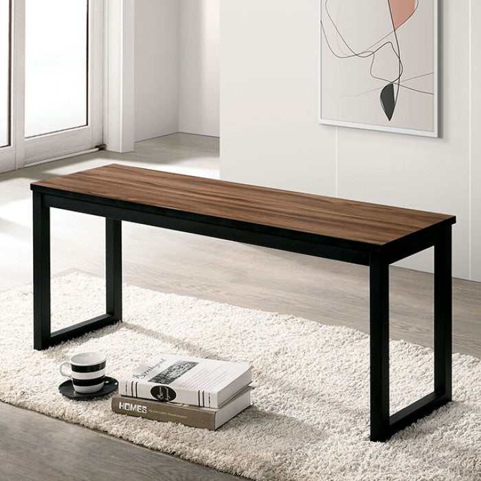 Tripoli Walnut/Black Dining Set /3pc