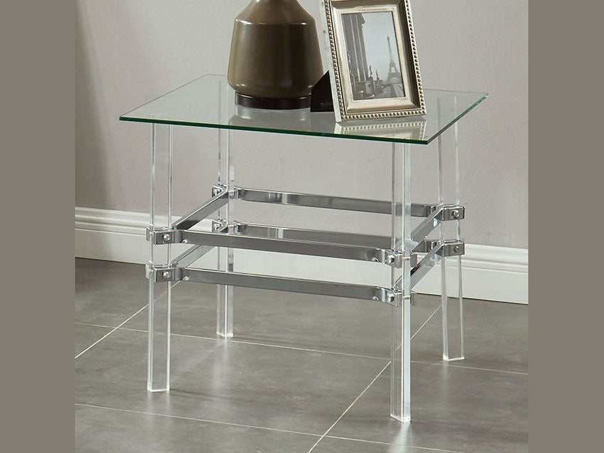 Trofa Chrome End Table