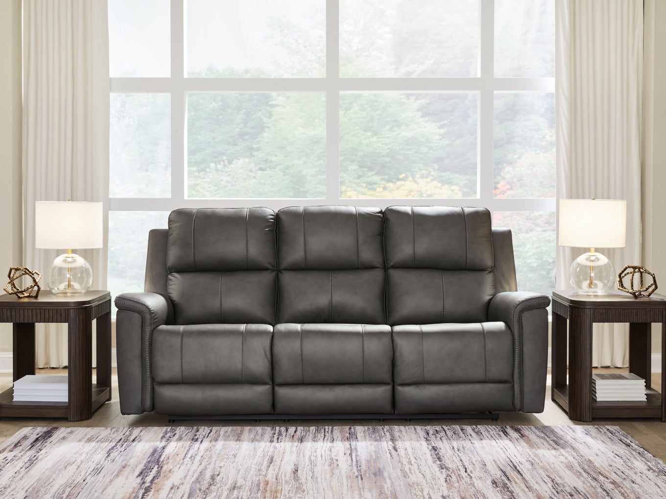 Beryton PWR REC Sofa with ADJ Headrest