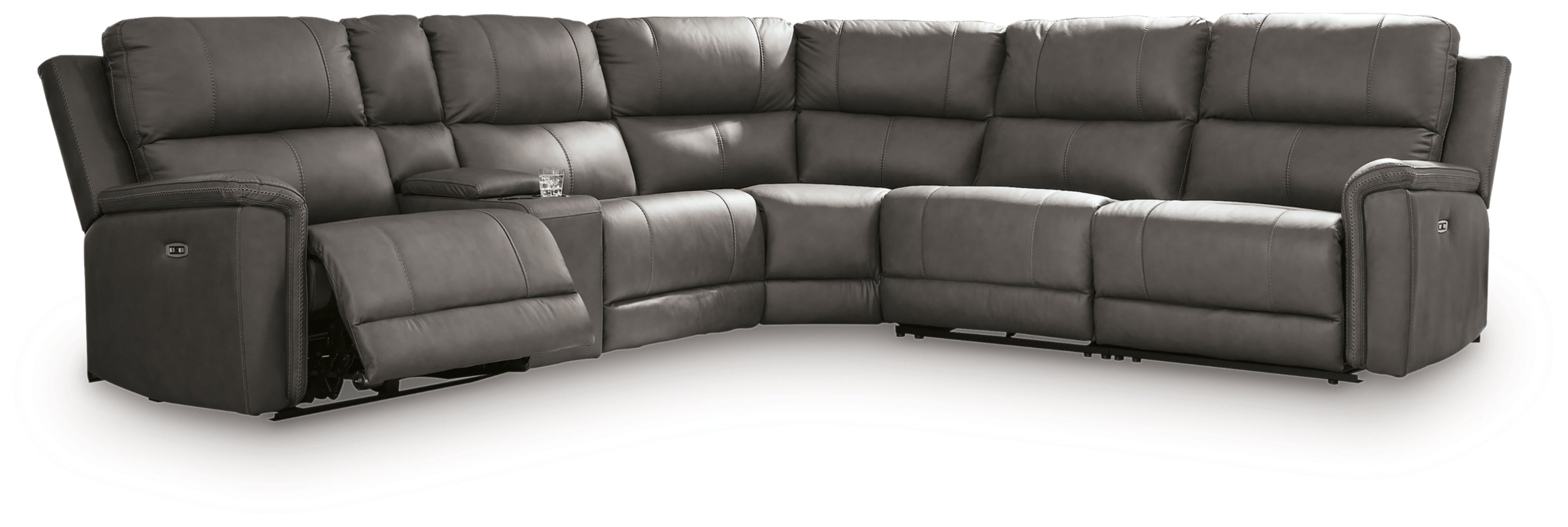 Beryton Power Reclining Sectional Set