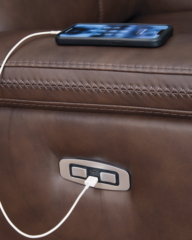 Beryton Power Reclining Sectional Set