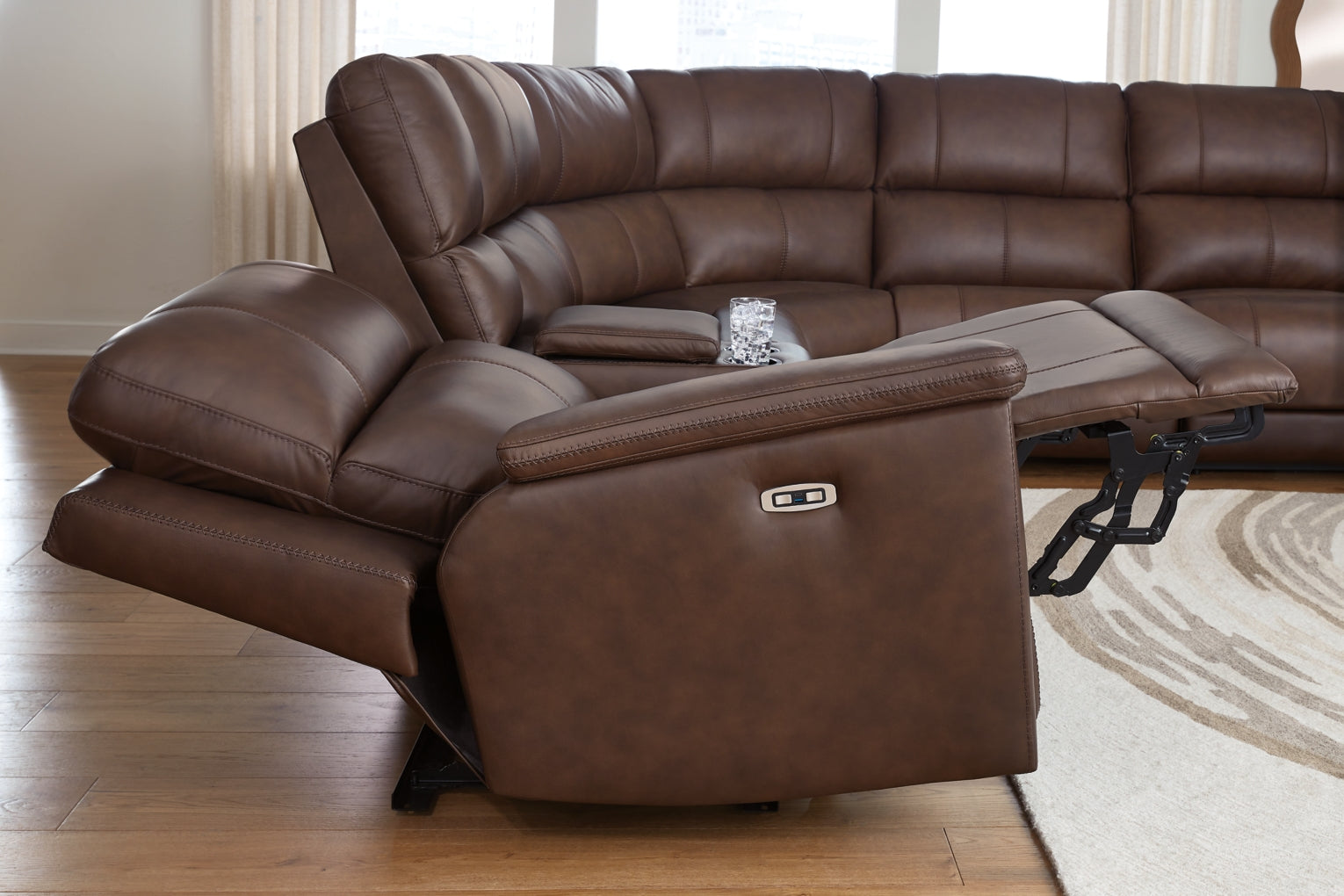Beryton Power Reclining Sectional Set