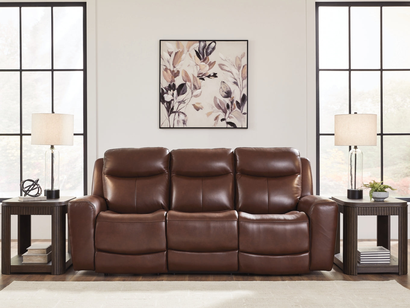 Momentum Moves Power Reclining Sofa with Adjustable Headrest