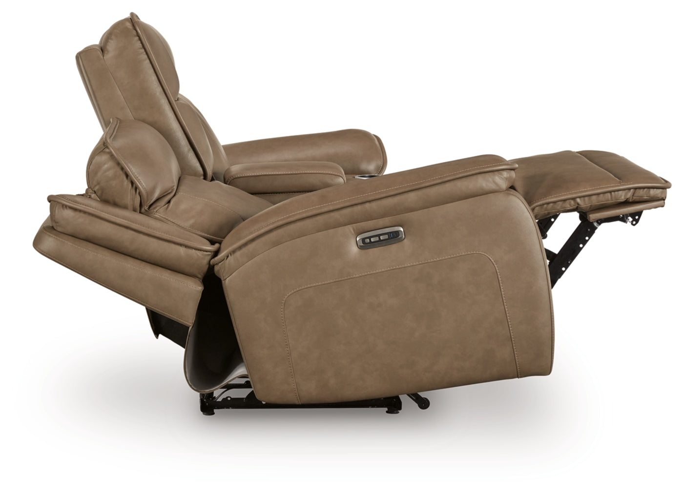 Malcesine Power Reclining Loveseat/Console/Adjustable Headrest