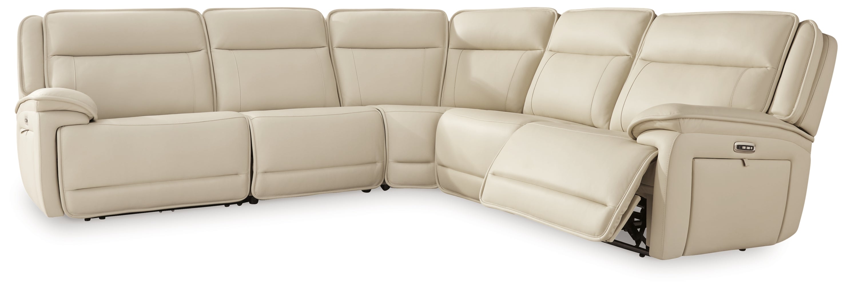 Double Deal Power Reclining Loveseat Sectional Set