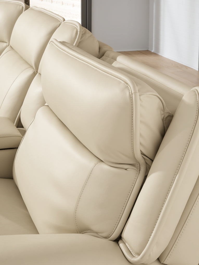 Double Deal 3-Piece Power Reclining Loveseat with Console