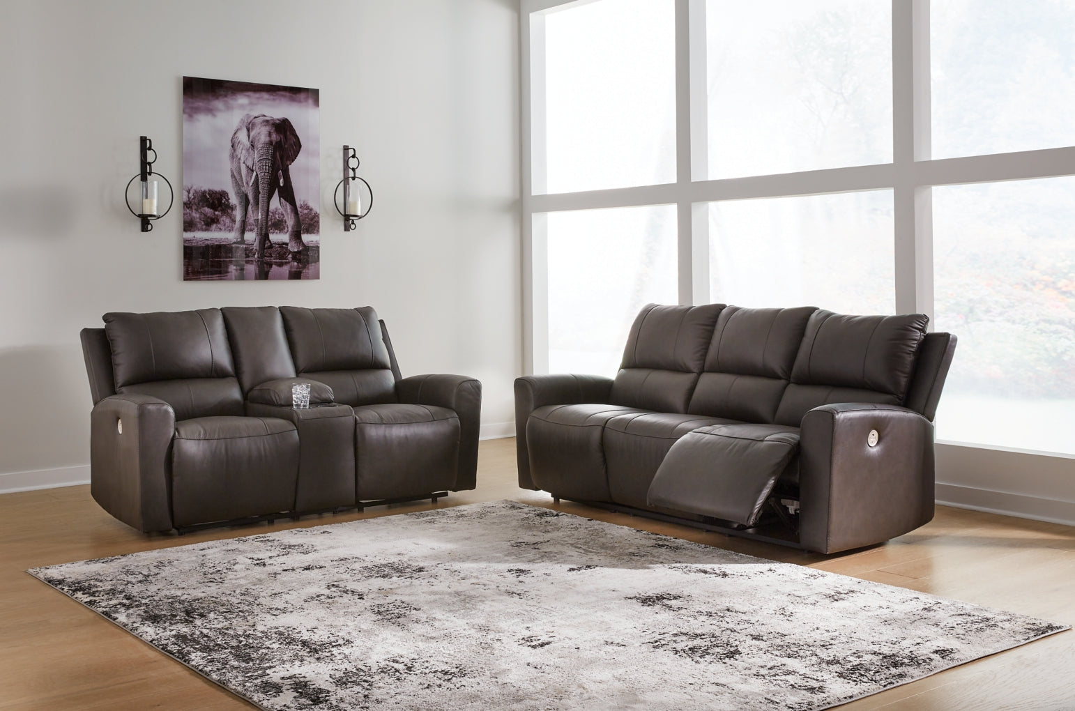 Boxmere Sofa, Loveseat and Recliner