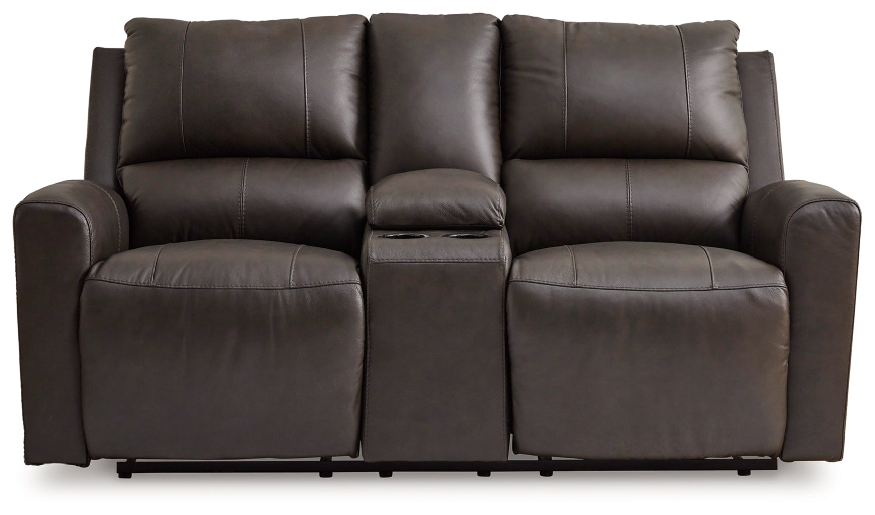 Boxmere DBL Reclining Power Loveseat w/Console