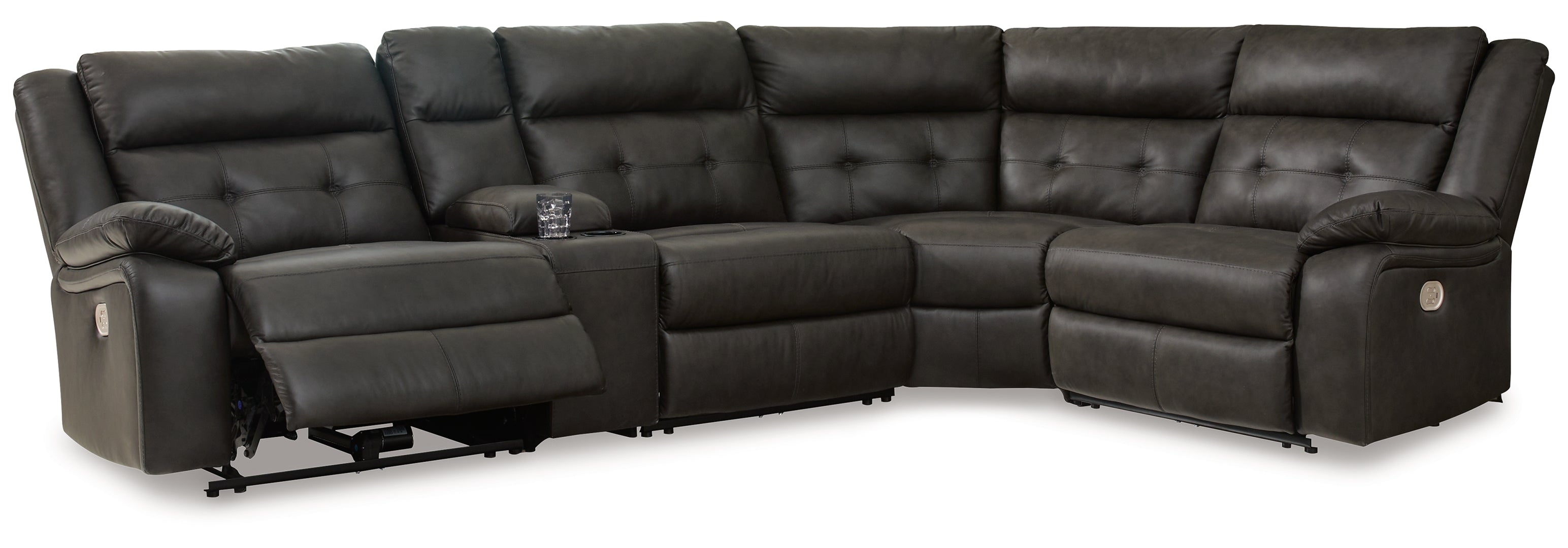 Mackie Pike 4-Piece Power Reclining Sectional