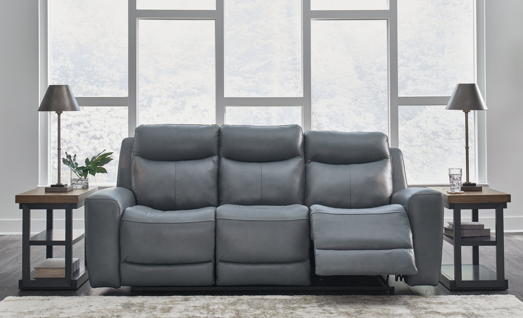 Mindanao Power Reclining Sofa with Adjustable Headrest