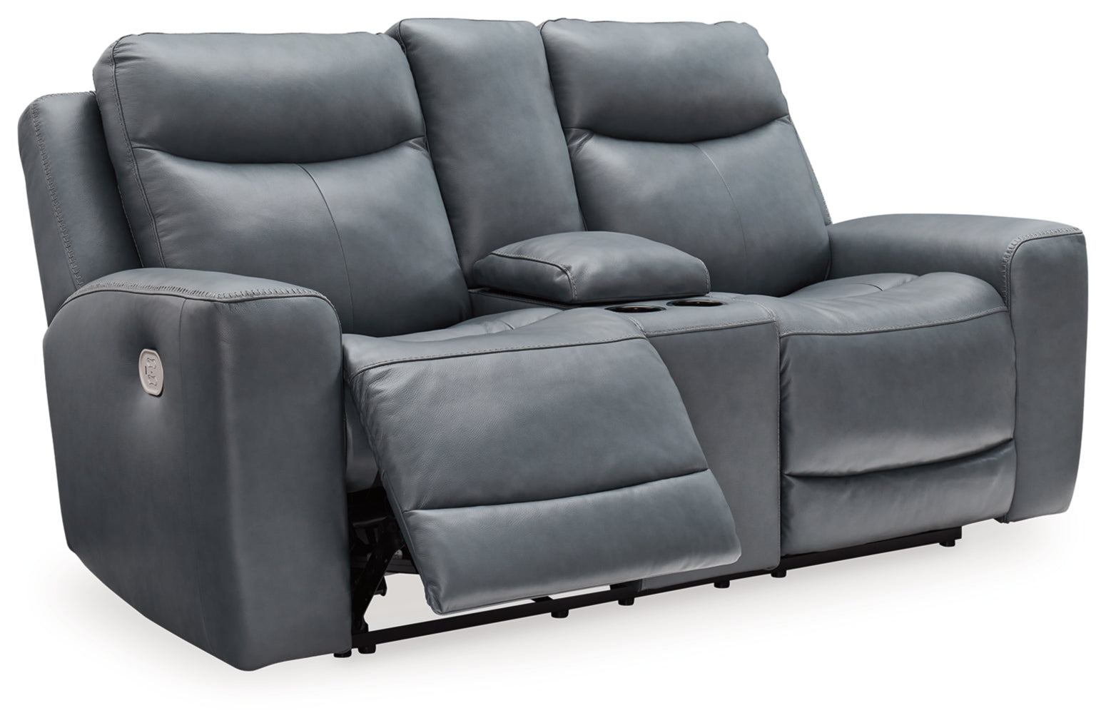 Mindanao Power Reclining Loveseat/Console/Adjustable Headrest