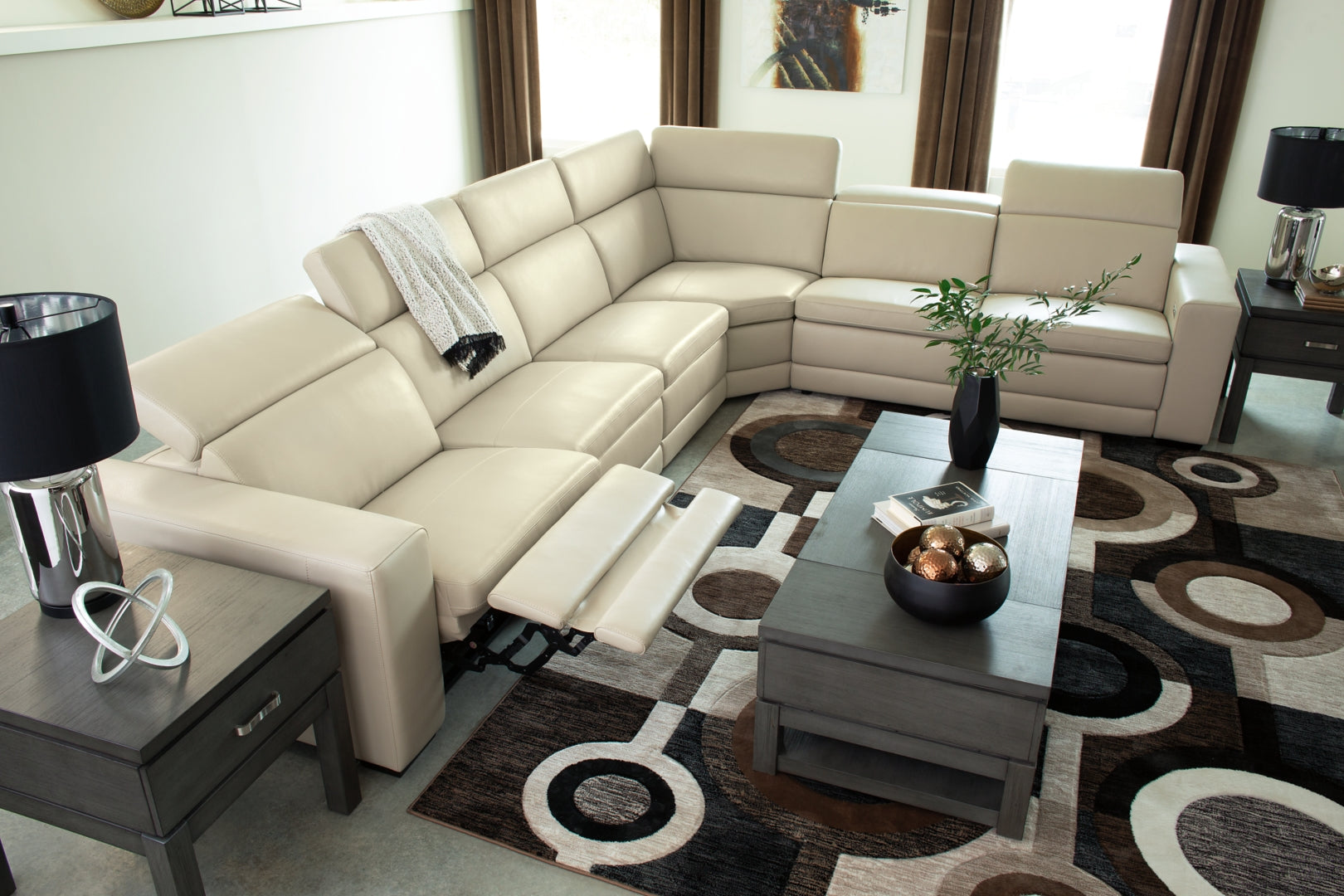 Texline 7-Piece Power Reclining Sectional