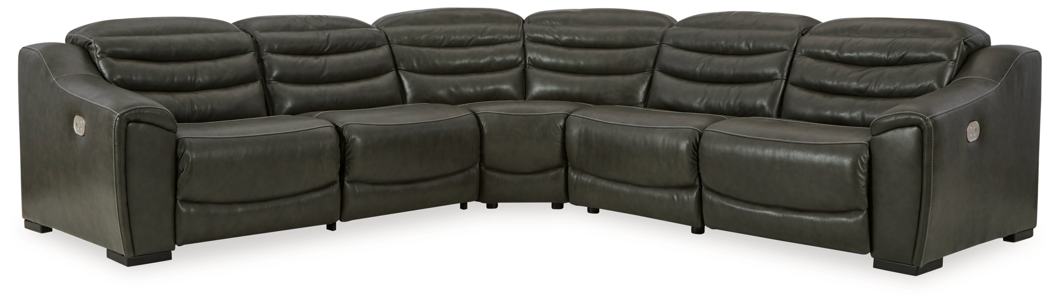 Center Line 4-Piece Power Reclining Sectional