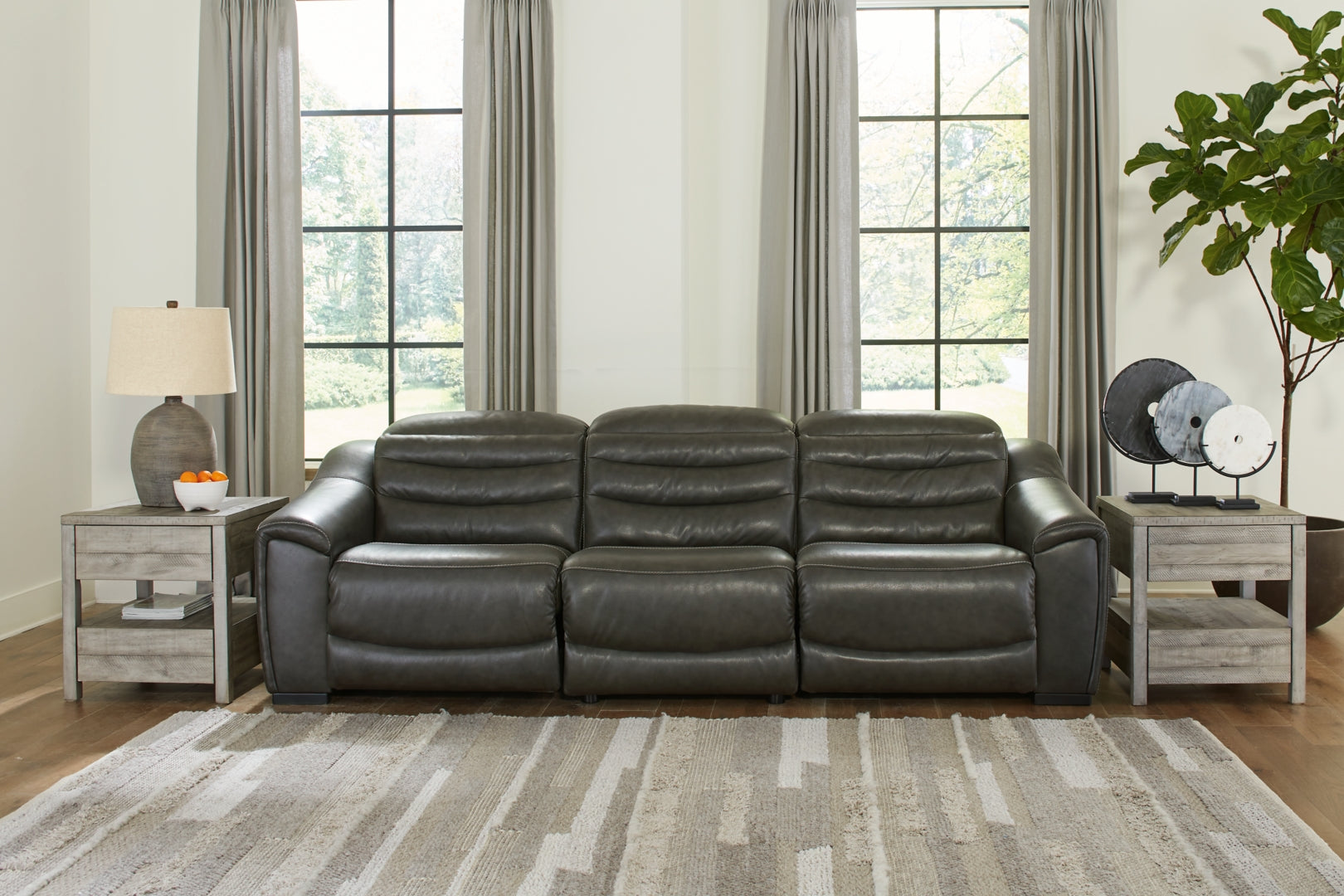 Center Line 4-Piece Power Reclining Sectional