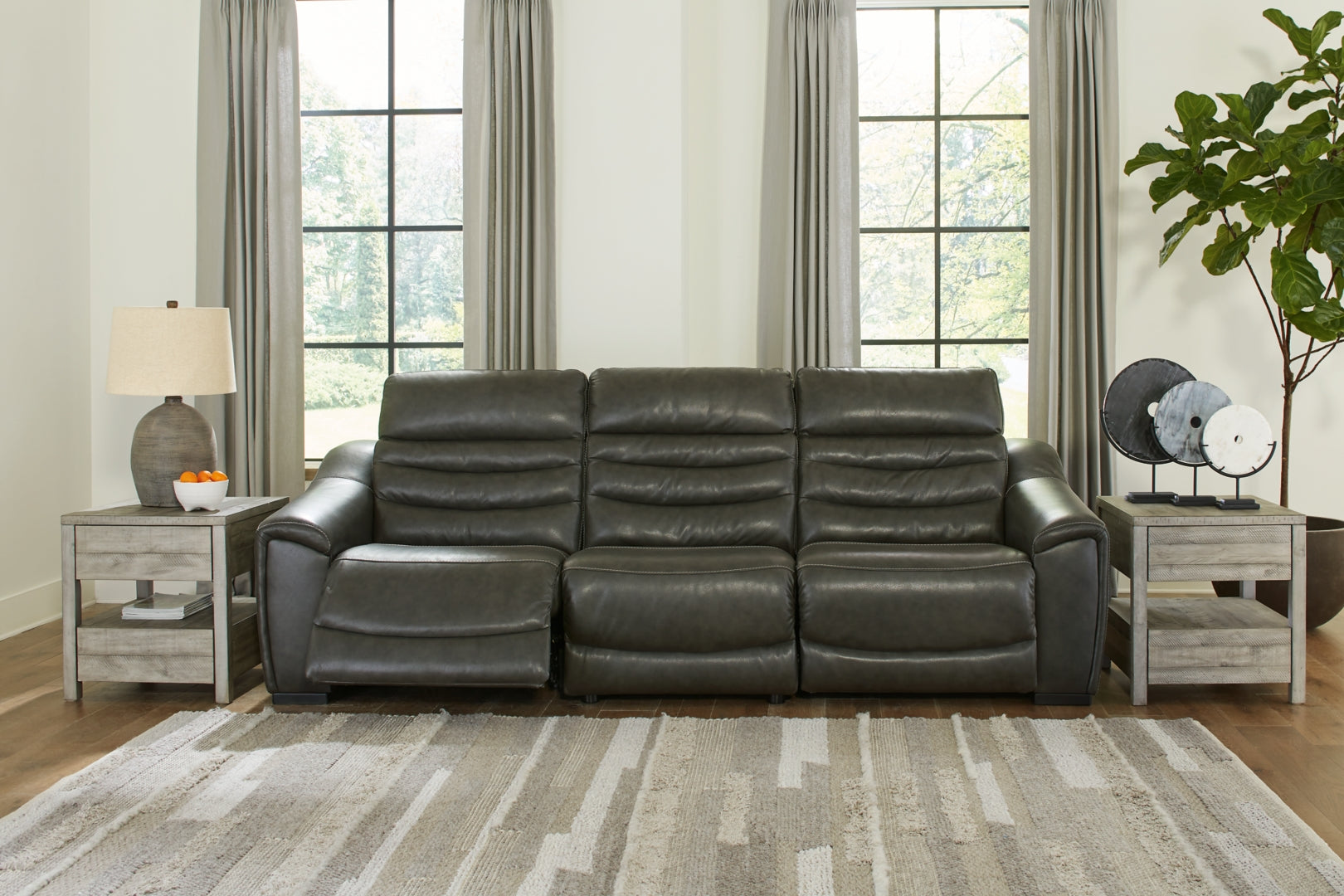 Center Line 4-Piece Power Reclining Sectional