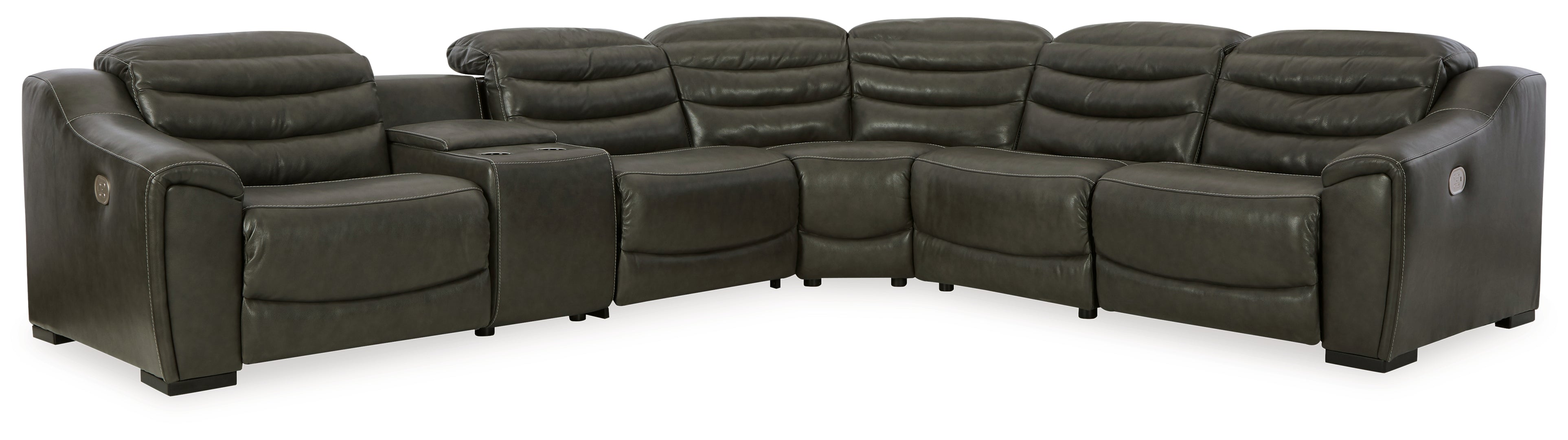 Center Line 4-Piece Power Reclining Sectional